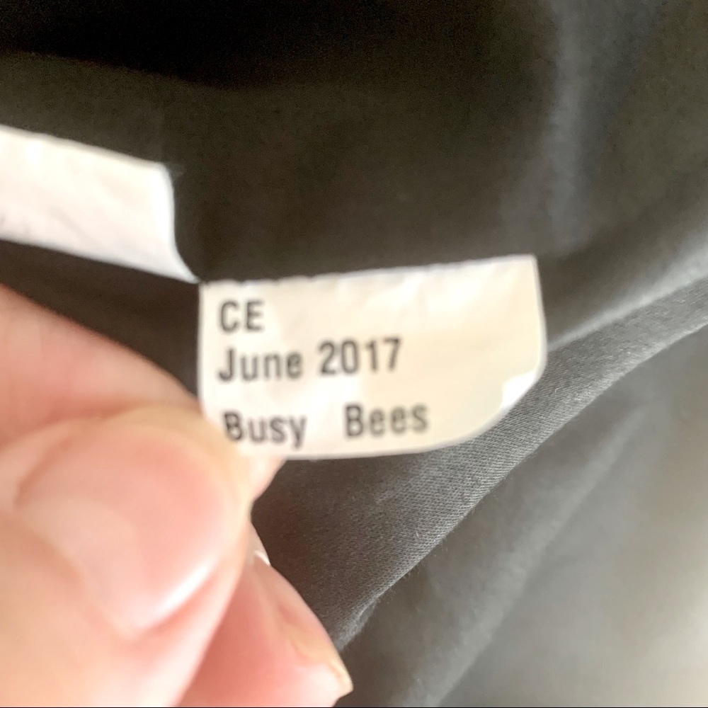 BUSY BEES Black Velvet Shift Dress Special Occasion Holiday Party Classic Size 5 - Picture 11 of 12